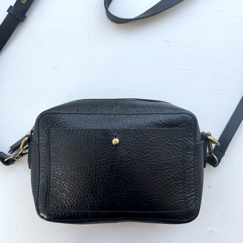 madewell transport camera bag - black